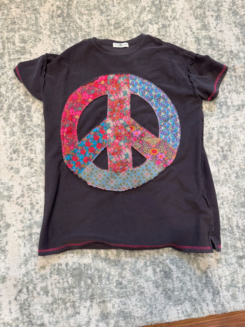 natural life peace tee